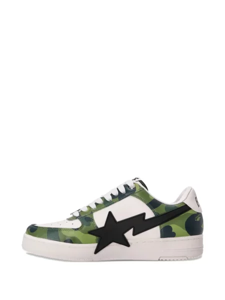 Sneakerși A Bathing Ape® cu model camuflaj verde