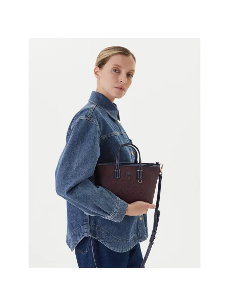 Geantă Tommy Hilfiger albastru