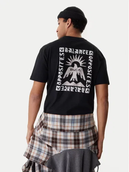 RVCA Majica Las Cruces črna