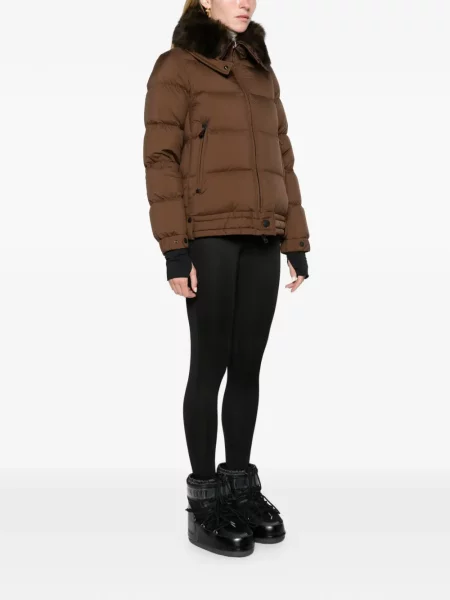 Geacă de schi Moncler Grenoble maro