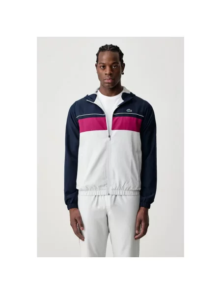 Komplet dresowy Lacoste z tafty
