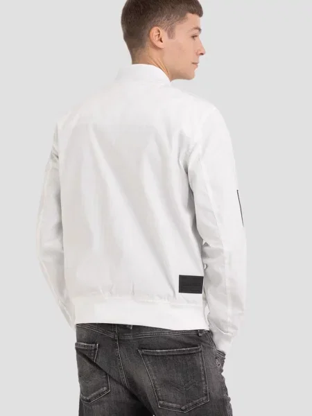 Бомбер Replay белый