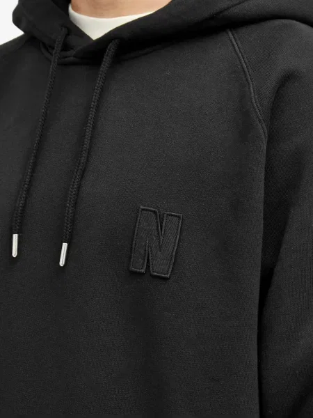 Hanorac cu glugă Norse Projects negru
