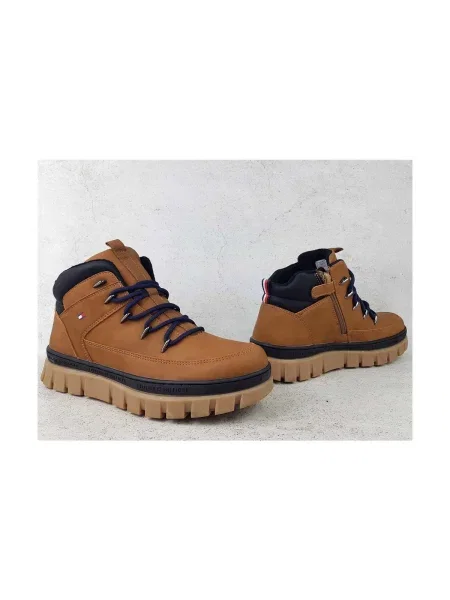 Pantofi Tommy Hilfiger maro