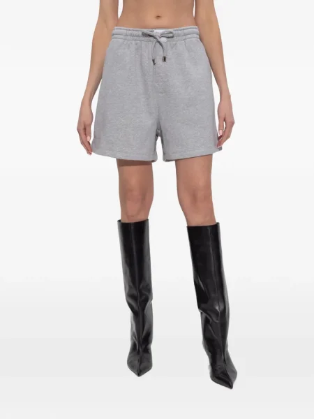 Pantaloni scurți The Attico gri