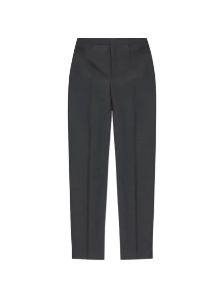 Pantaloni Jil Sander de lână gri