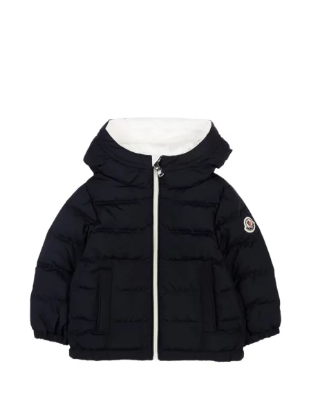 Kurtka dziecięca Moncler Enfant niebieska