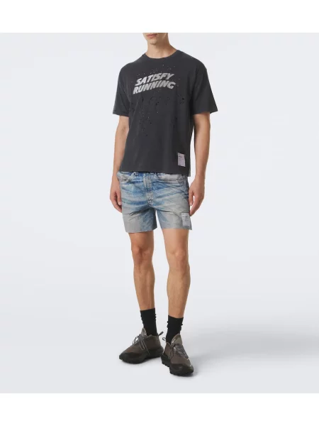 Tricou Satisfy cu imagine negru