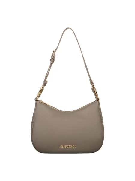 Torebka Love Moschino pikowana brązowa