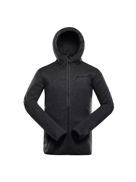 Bluza polarowa z kapturem Alpine Pro Zeg 2 szara