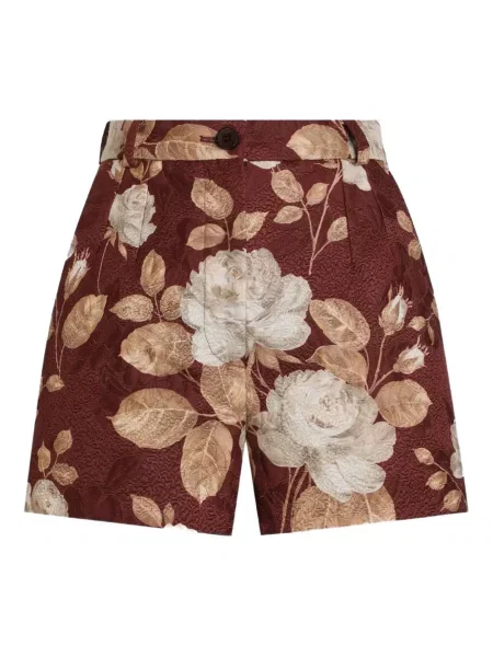 Pantaloni scurți Dolce & Gabbana cu imagine roșu