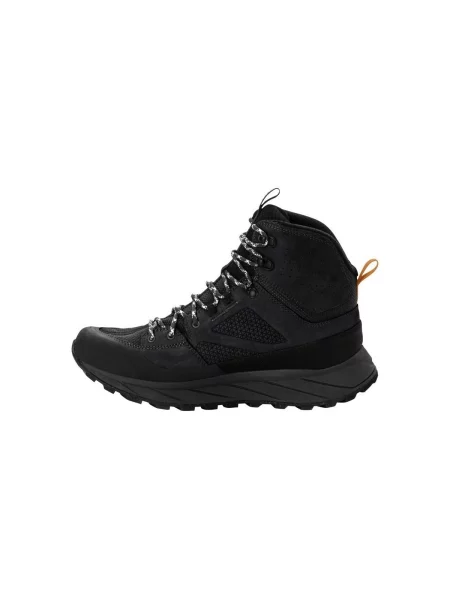 Jack Wolfskin trekové boty Terraquest Texapore Mid black černé