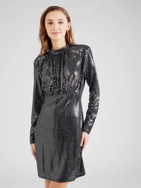 Vero Moda Rochie cocktail Evaline Argintiu negru