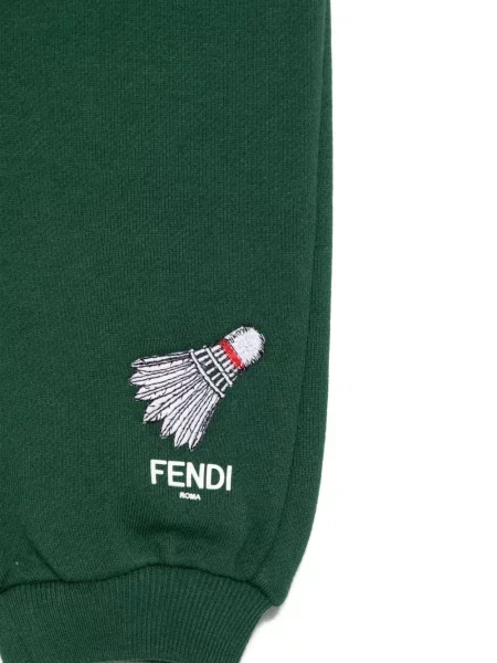 Komplet dresowy dziecięcy Fendi zielony