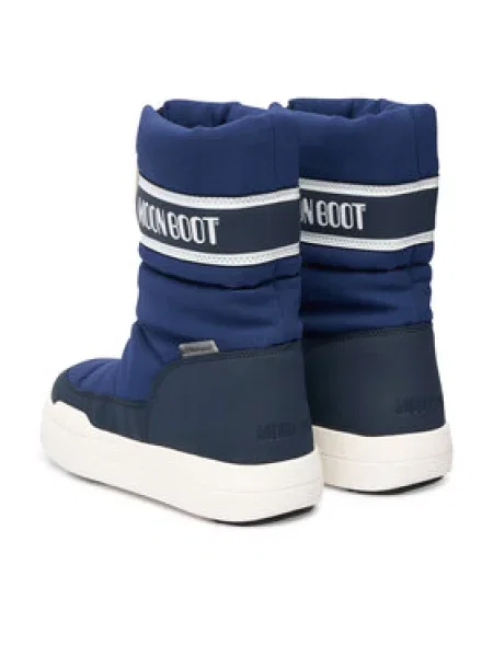 Moon Boot Sniego batai Jr Park Zip High Wp D Tamsiai mėlyna