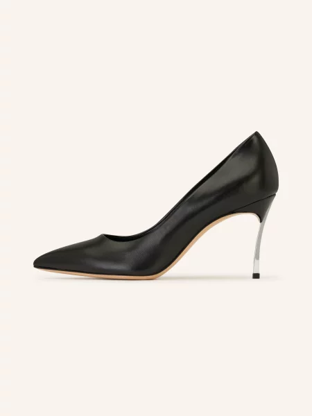 Casadei Lodičky Blade Jolly / stříbrná černá