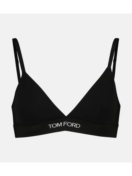Sutien Tom Ford din jerseu negru