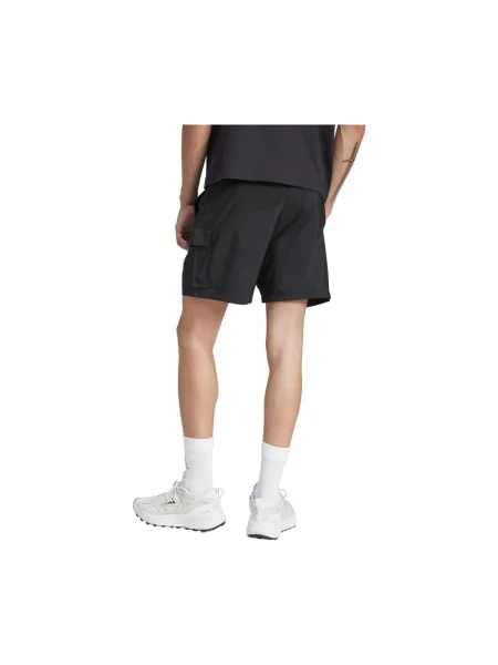 Pantaloni cargo Adidas cu autograf negru