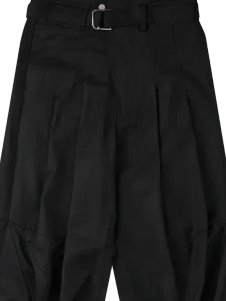 Pantaloni Fffpostalservice plisate negru