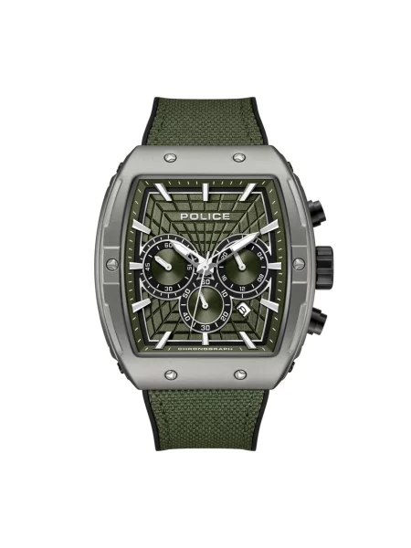 POLICE Analogové hodinky Chronograph Coswig' zelená