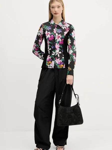 Desigual koszula COSTADILLO czarny