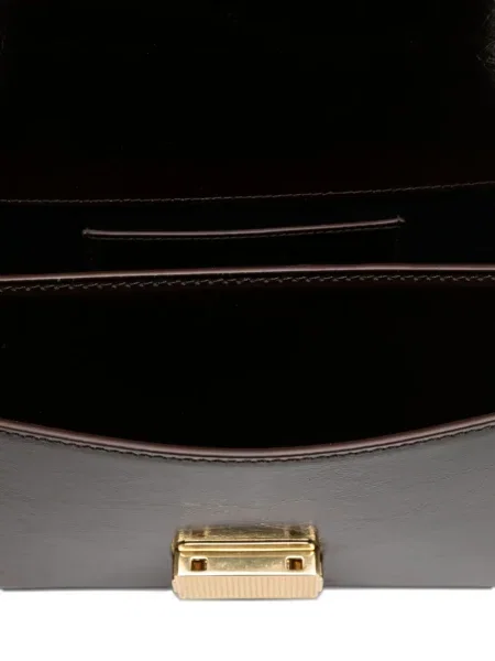 Geanta de piele Golden Goose din piele auriu