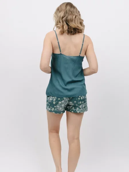 Пижама Cyberjammies из модала зеленая