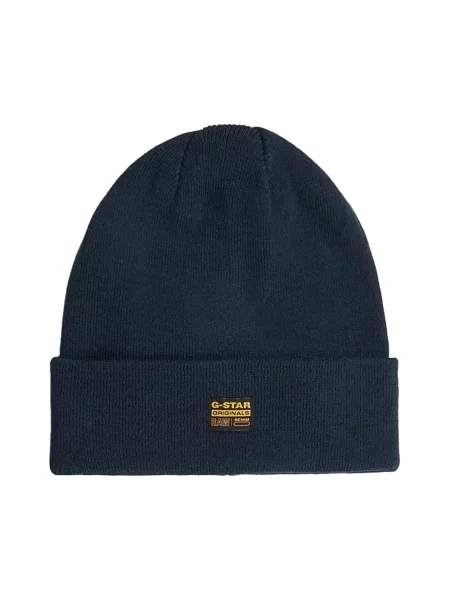 Długa czapka G-star Raw niebieska