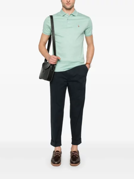 Polo Polo Ralph Lauren de in cu broderie verde