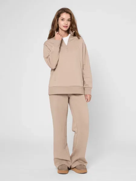 Кофта спортивна PRPY бавовна/поліестер бежевий