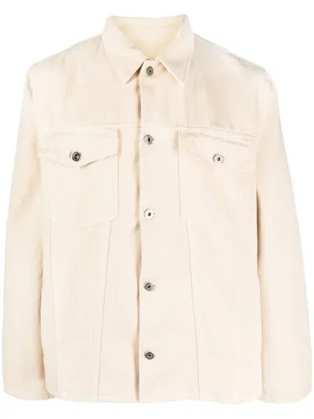 Geacă de blugi Off-white cu broderie alb
