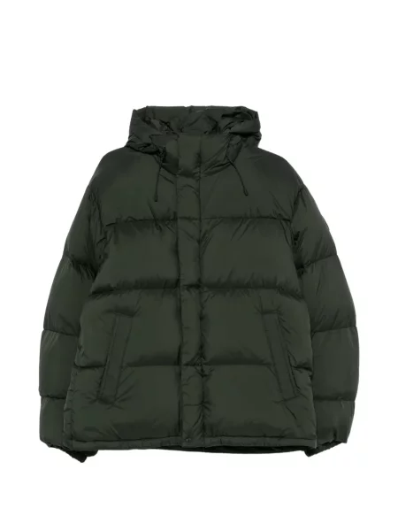 Palton Canada Goose cu glugă verde