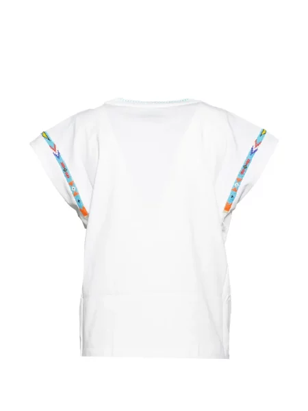 Tricou Front Street 8 streetstyle alb