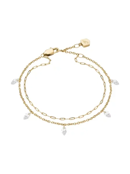 Zapestnica Fossil zlata