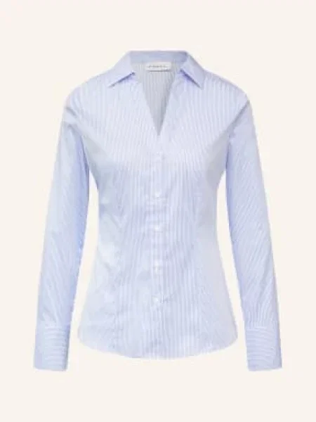Comma Koszula blau biała
