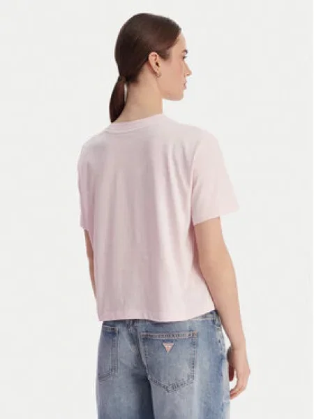 Guess Jeans Marškinėliai rožinė