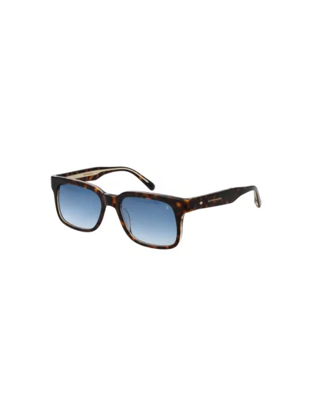 Okulary przeciwsłoneczne Scotch & Soda gradientowe niebieskie