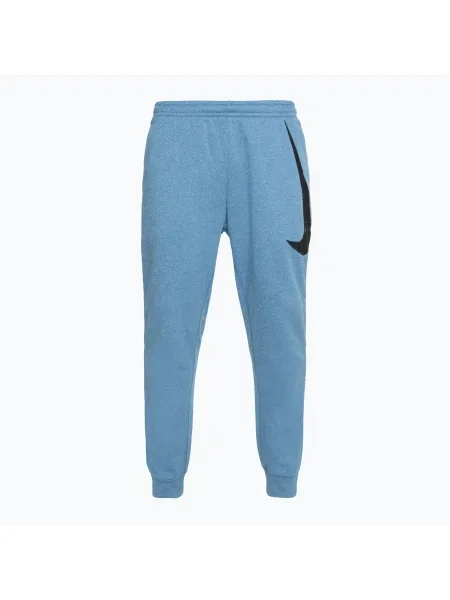 Мъжки панталони Nike Therma-FIT Fitness aegean storm / heather / aegean storm / black черно