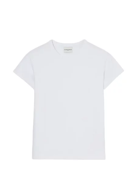 Tricou Claudie Pierlot cu broderie alb