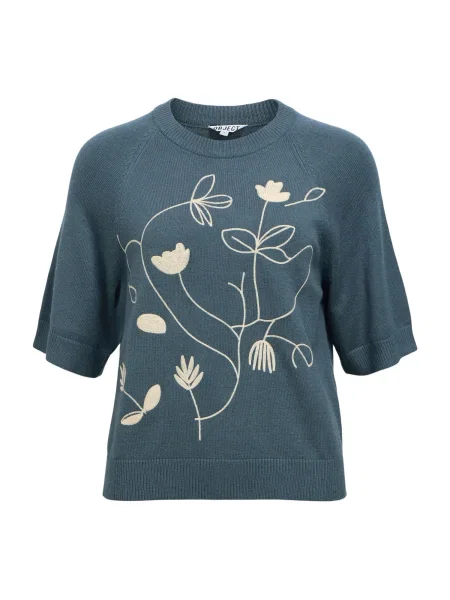 OBJECT Pulover OBJLANEY RUBIN / albastru marin bej