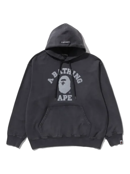 Hanorac cu glugă A Bathing Ape® cu imagine gri