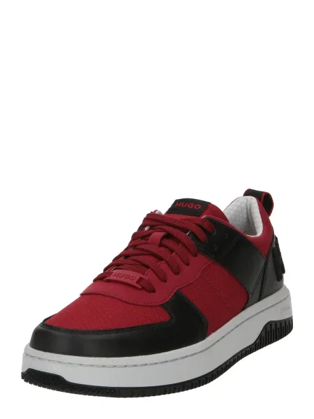 HUGO De piele sneakers Kilian Tenn bordo