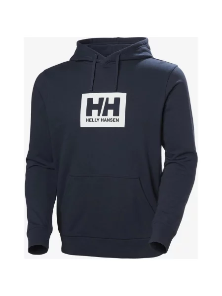 Bluza z kapturem Helly Hansen Box granatowa S niebieska