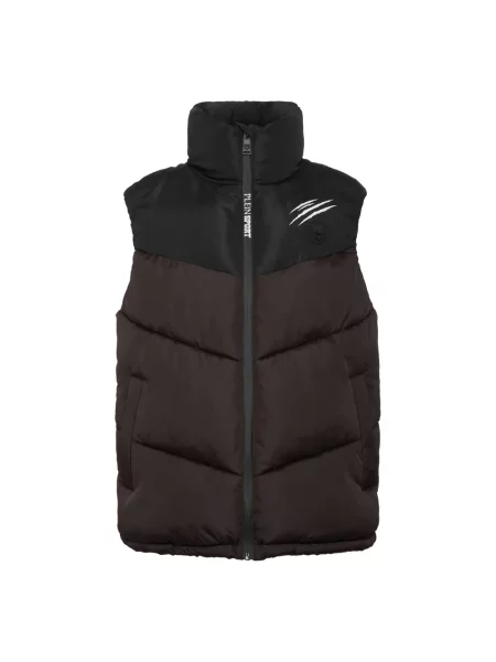 Krótka kamizelka Plein Sport czarna