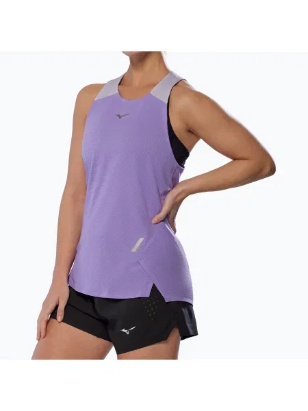 Tricou de alergare pentru femei Mizuno Tech Light Tank paisley purple violet
