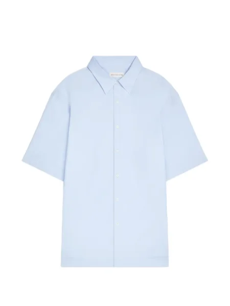 Къс риза Dries Van Noten синьо