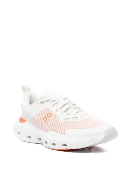 Sneakerși On-running cu șireturi din dantelă alergare alb