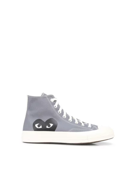 Sneakersy Comme Des Garcons Play w serca szare