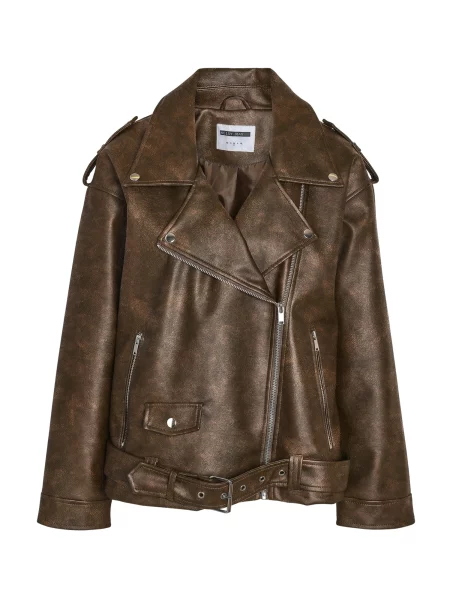 Noisy may Geacă de primăvară-toamnă NMPAULINA închis maro