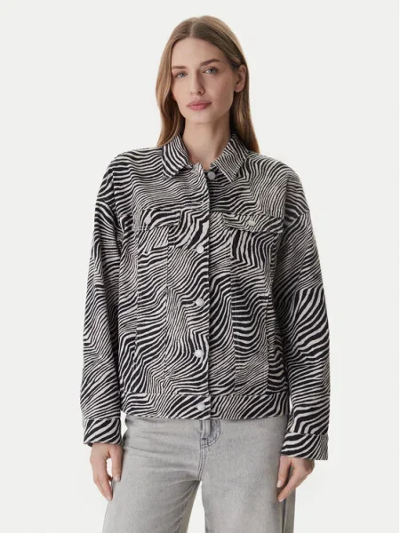 Vero Moda Geacă de blugi Tessa Oversize gri